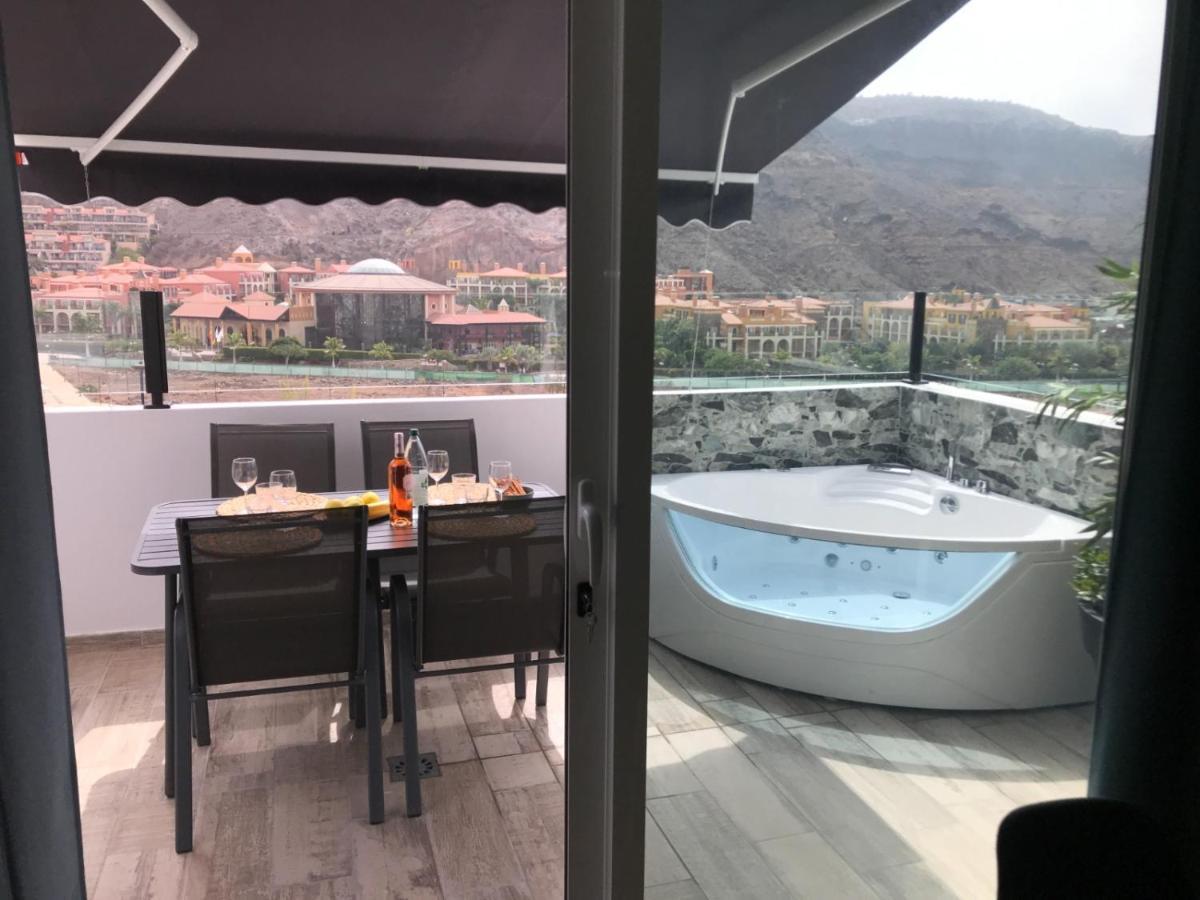Ferienwohnung Harrys Atico Puerto De Mogan Exterior foto