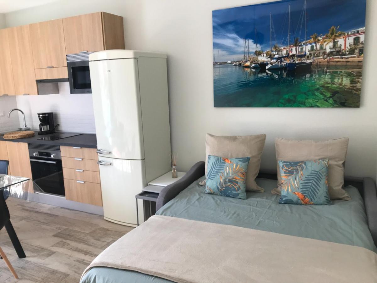 Ferienwohnung Harrys Atico Puerto De Mogan Exterior foto
