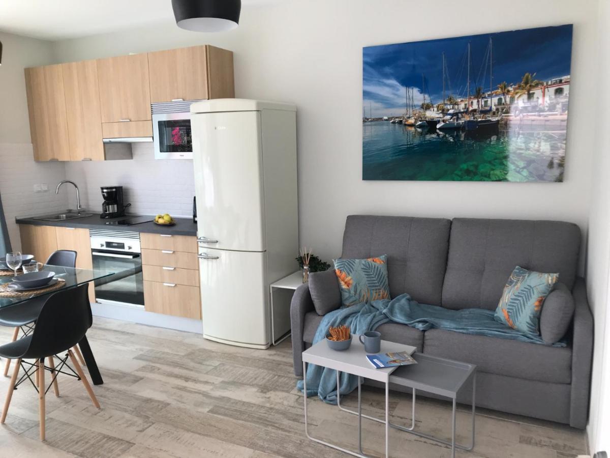 Ferienwohnung Harrys Atico Puerto De Mogan Exterior foto
