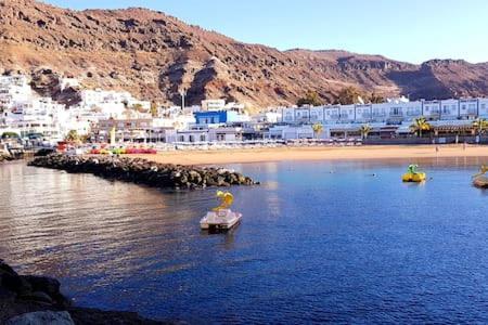Ferienwohnung Harrys Atico Puerto De Mogan Exterior foto